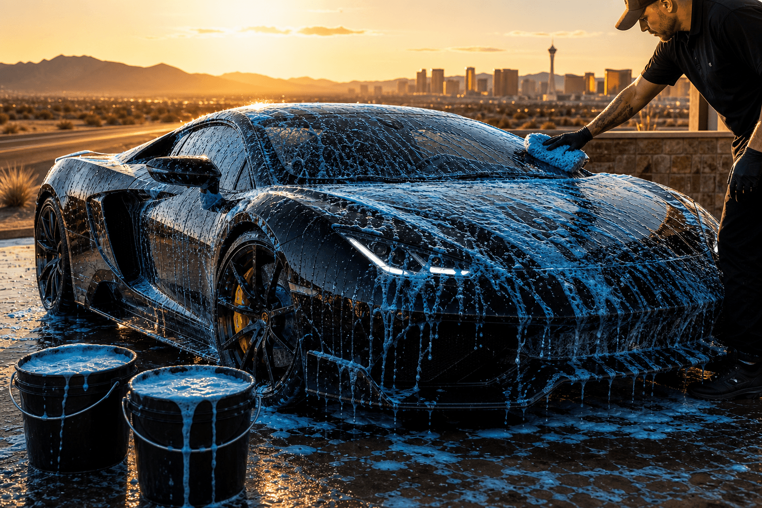 Best Car Wash Method for Las Vegas Drivers: Two-Bucket, Timing, and Desert-Specific Tips
