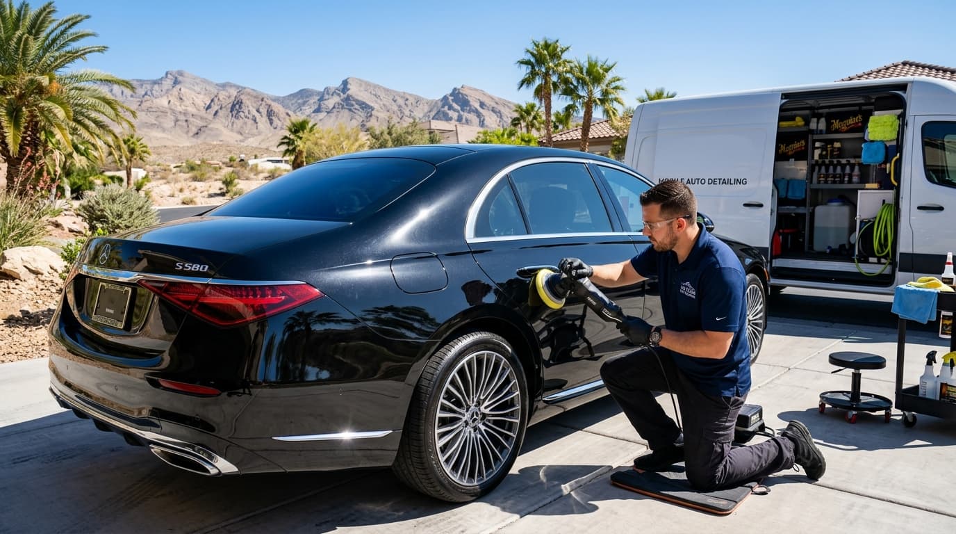 Black Car Paint Maintenance in Las Vegas: The Desert Owner's Complete Guide
