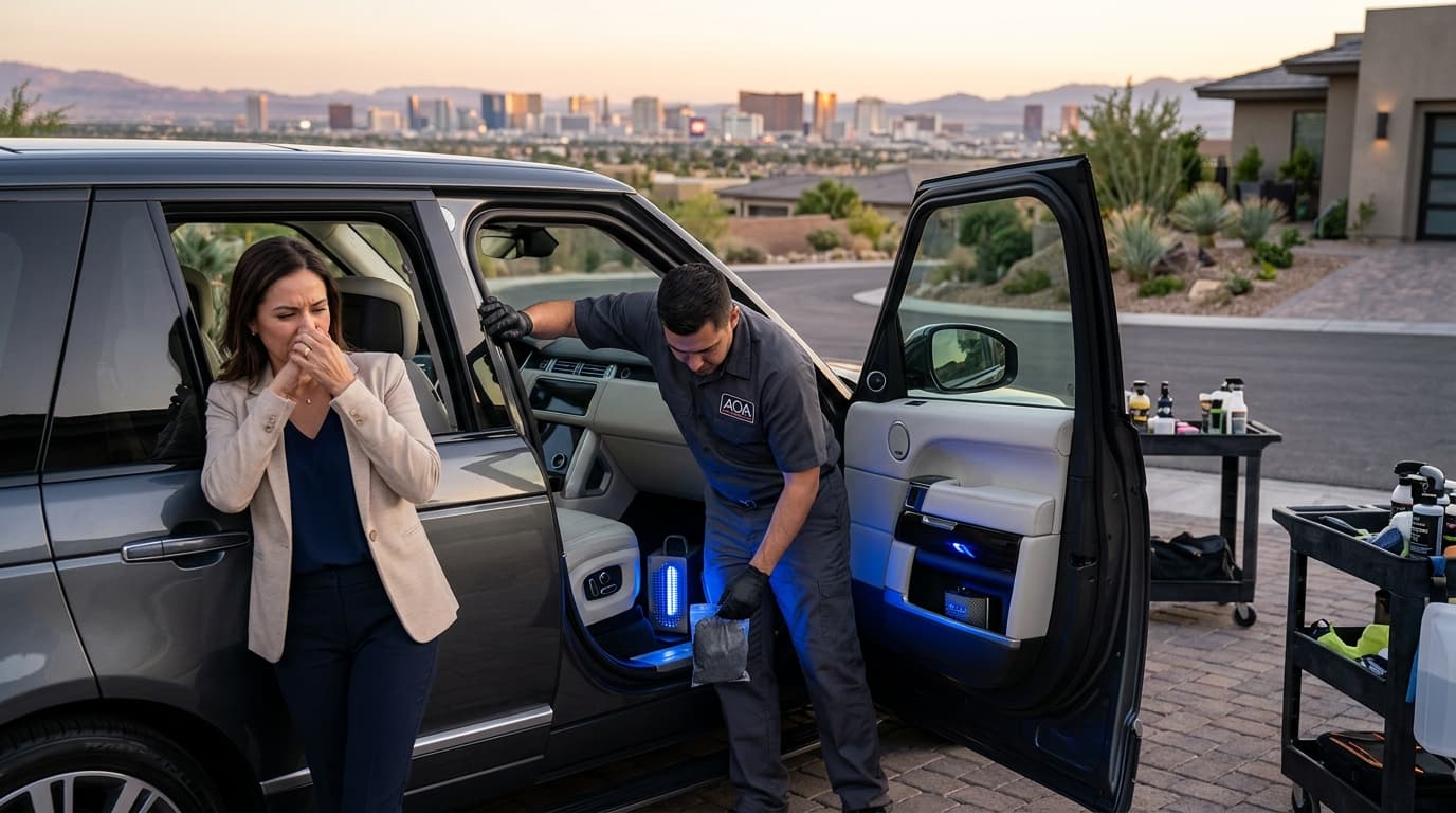 How to Get Rid of Car Odors: A Complete Guide for Las Vegas Drivers