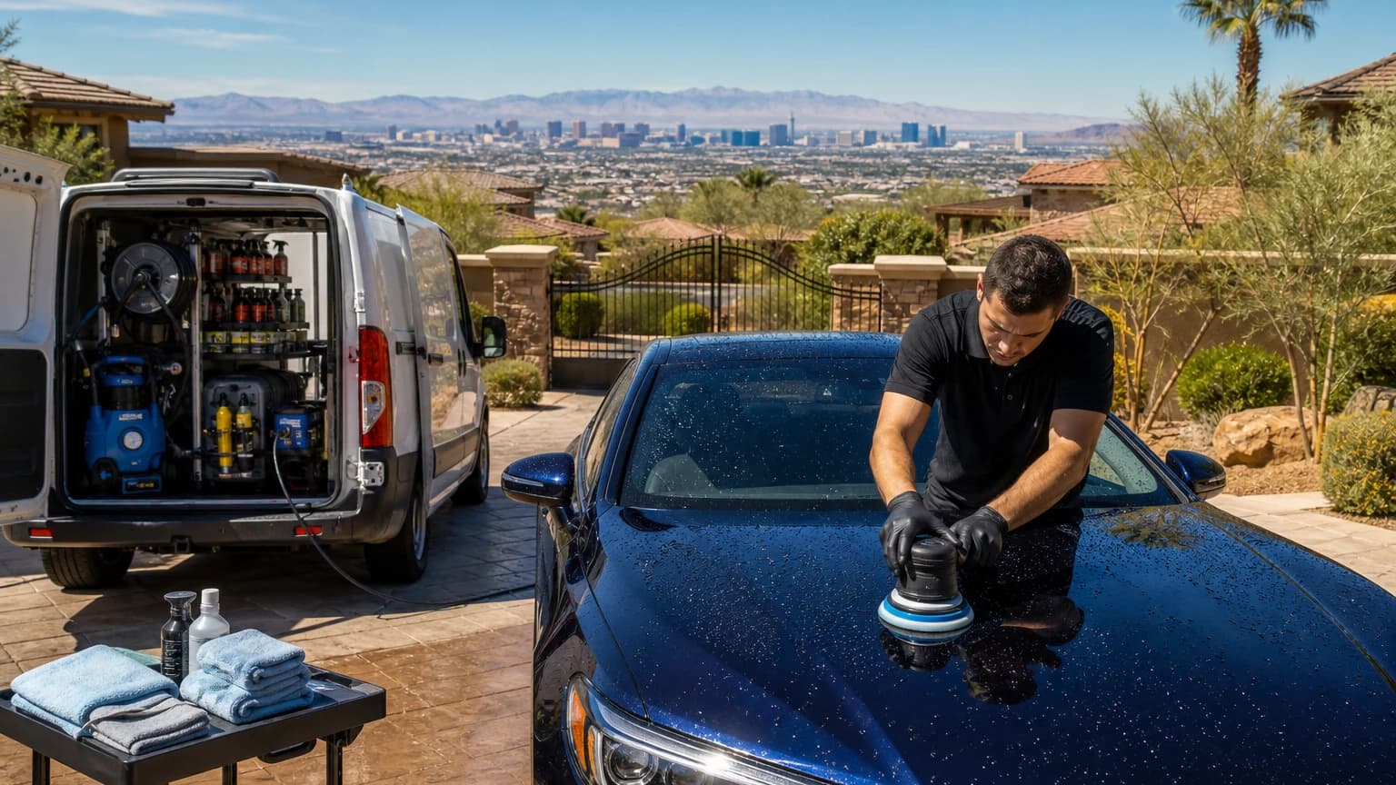 Mobile Detailing Spring Valley NV: Strip-Corridor Car Care
