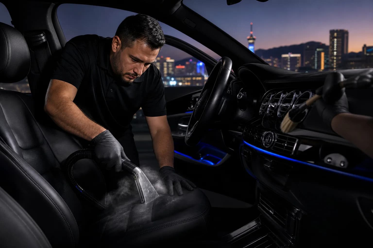 Car Upholstery Cleaning Las Vegas, NV: Leather, Fabric & Steam Cleaning Guide