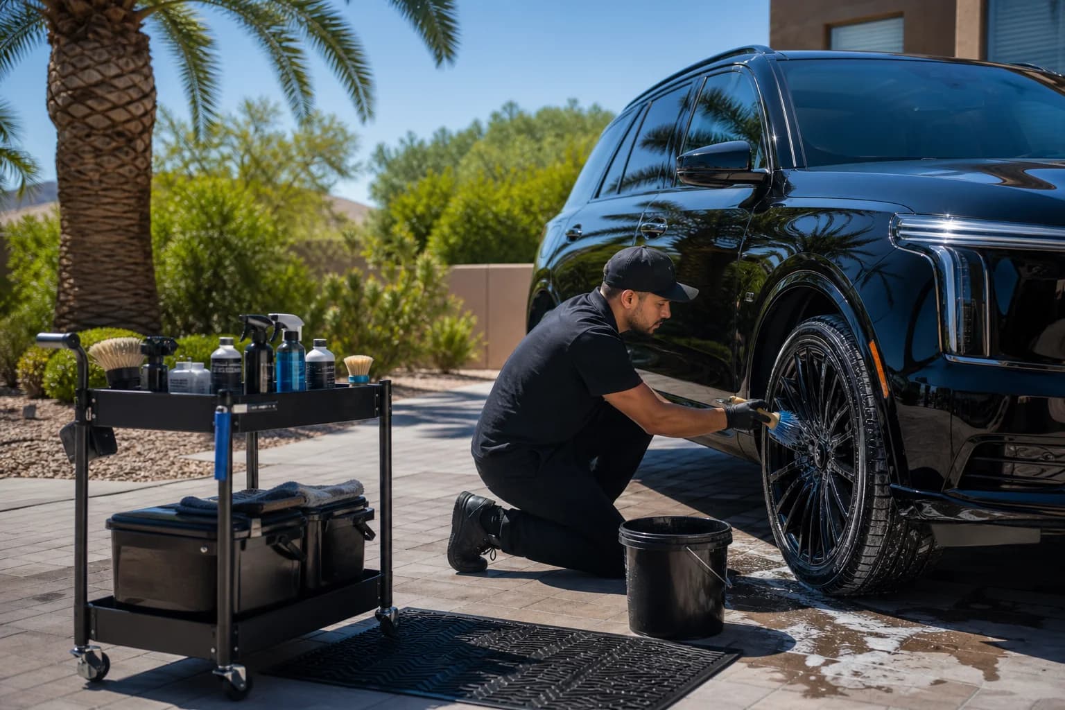 Wheel and Tire Detailing Las Vegas | Mobile Service | AOA