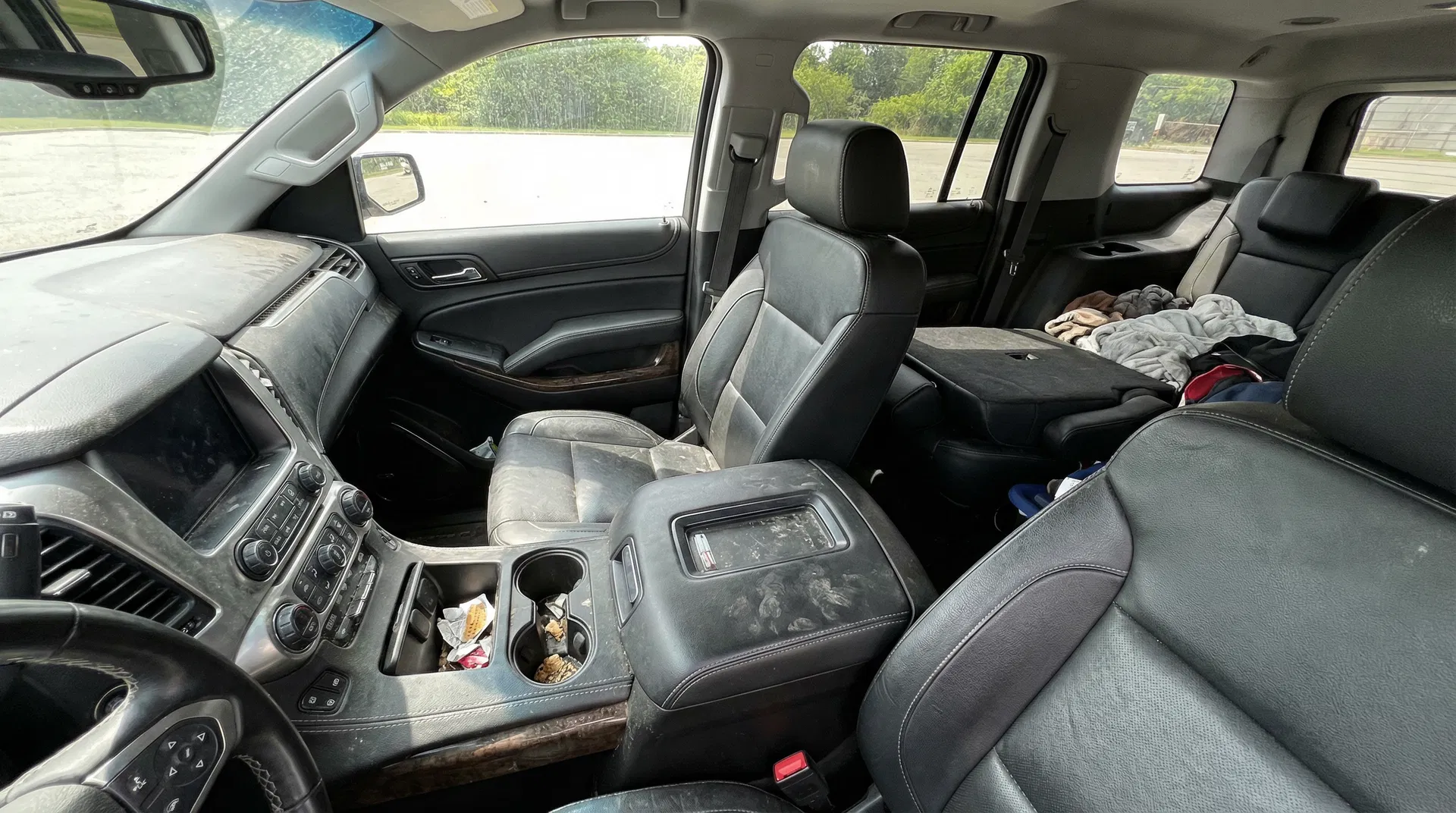 SUV Interior - After